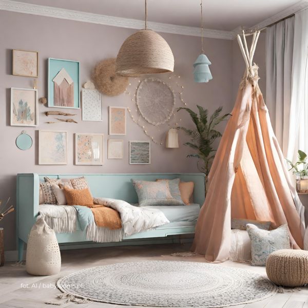 Pomysł na pokój dla dziewczynki