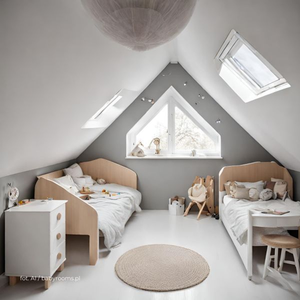 Pokój dziecięcy na poddaszu. Jak stworzyć przytulną przestrzeń?