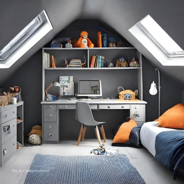 jak urządzić pokoj dziecka - strefa nauki - blog babyrooms