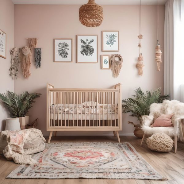 pokój dziecka w stylu boho