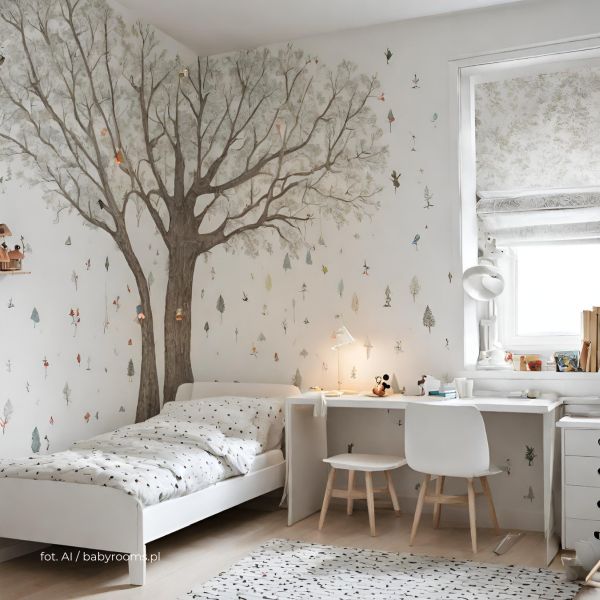 Inspiracje na urządzenie leśnego pokoju dla dziecka - babyrooms