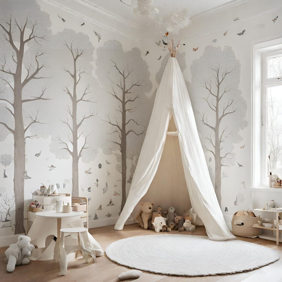 Inspiracje na urządzenie leśnego pokoju dla dziecka - babyrooms