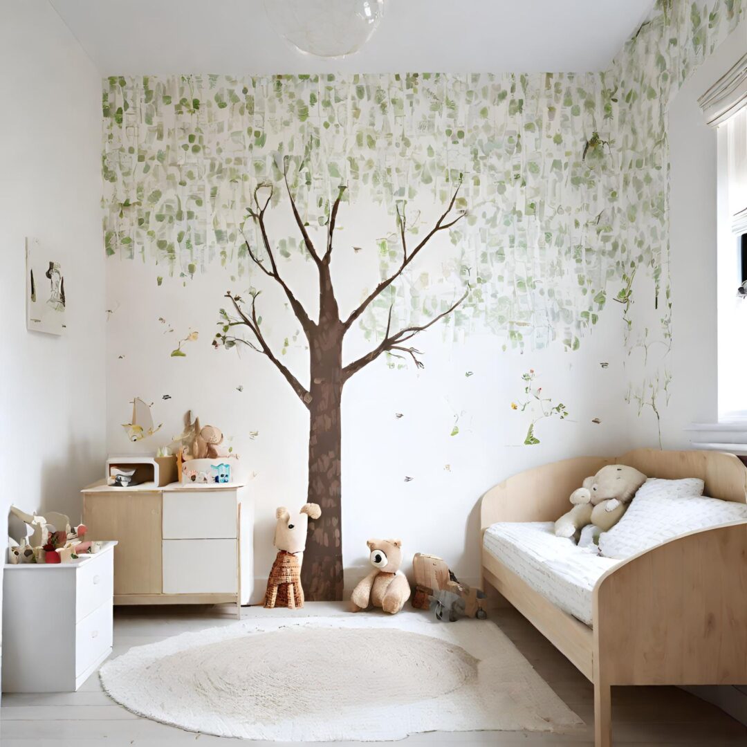 pokój dziecięcy w stylu leśnym - babyrooms