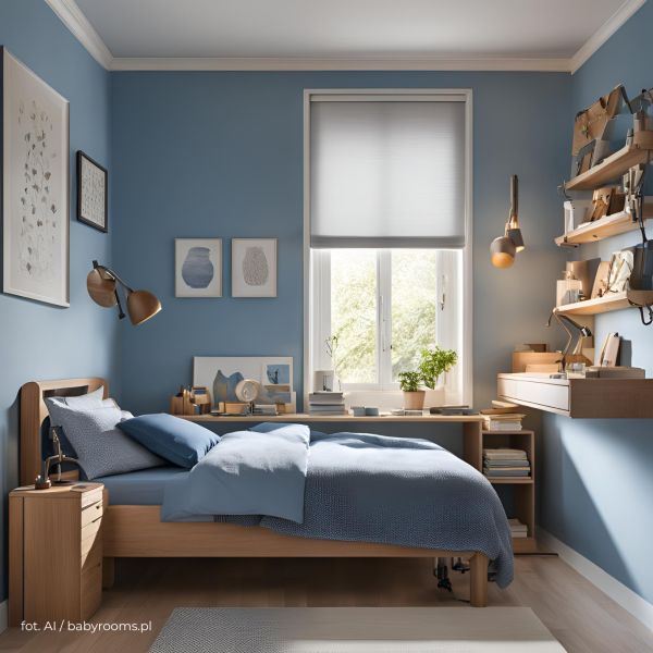niebieski pokój chłopca - blog babyrooms