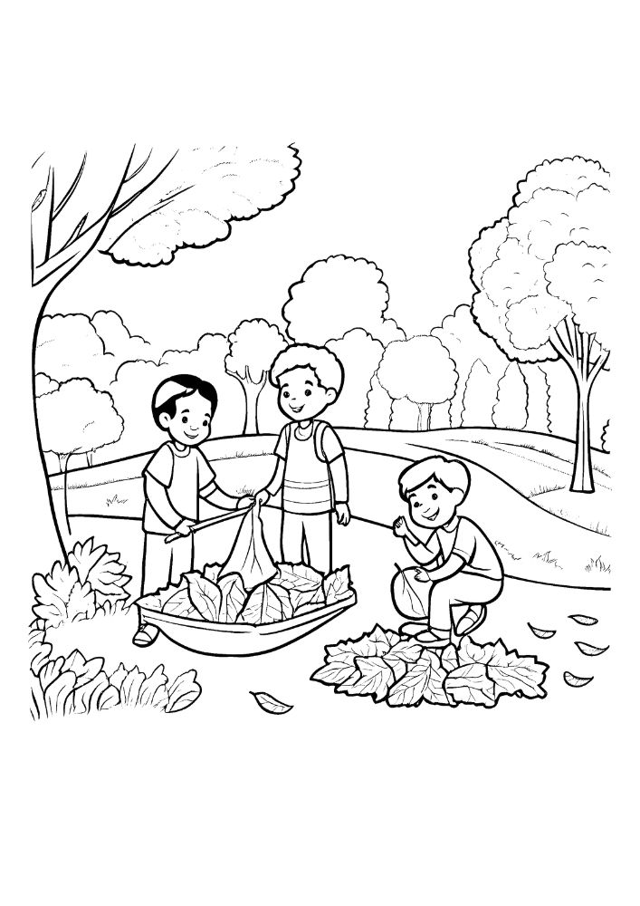 kolorowanki do druku jesień - jesienne kolorowanki - blog babyrooms