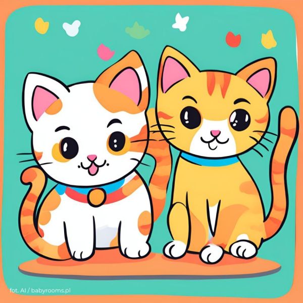 Kolorowanki do druku kotki