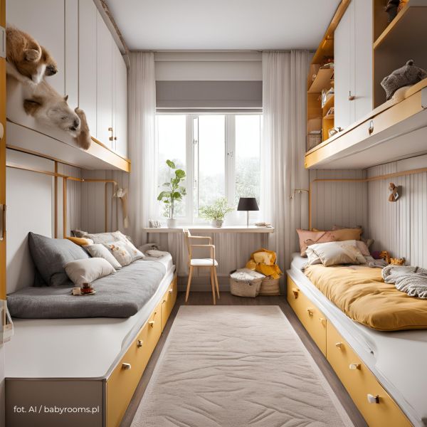 Pokój dla dwójki dzieci – jak go urządzić?