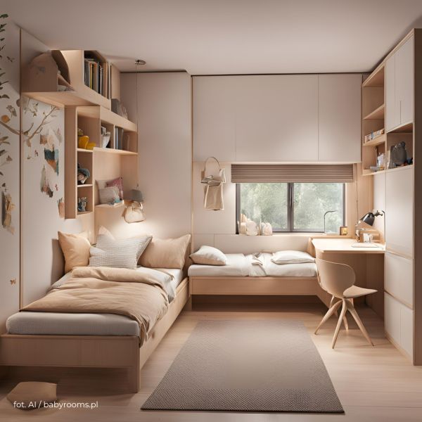 pokój dla dwójki dzieci - 2-babyrooms
