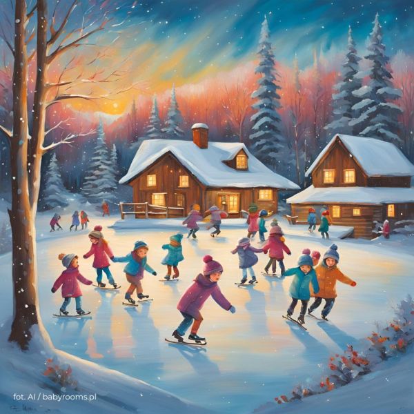 Kolorowanka Zima do druku